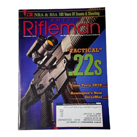 American Rifleman NRA Magazine December 2010 Vol 158 No 12 u National Rifle Asso - Picture 1 of 12